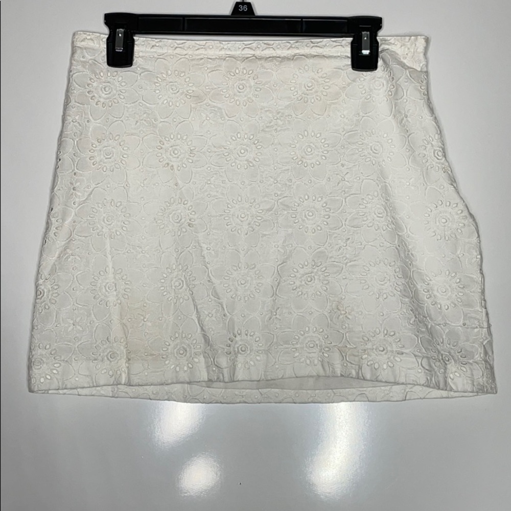 Madewell Mini Lace Skirt‎ sz 8